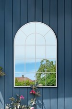 MirrorOutlet  White Arched