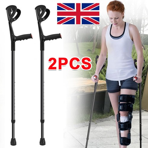 Black crutches for adults - for,