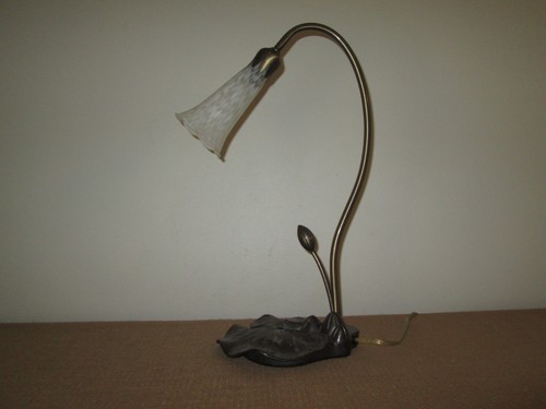 Vintage table lamp brass - vintage,