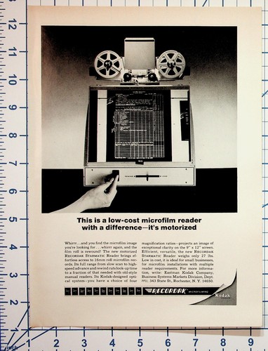 Vintage kodak recordak - vintage,