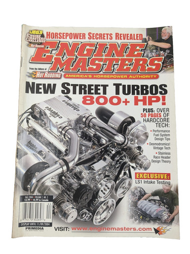 Engine masters magazine fall - engine,