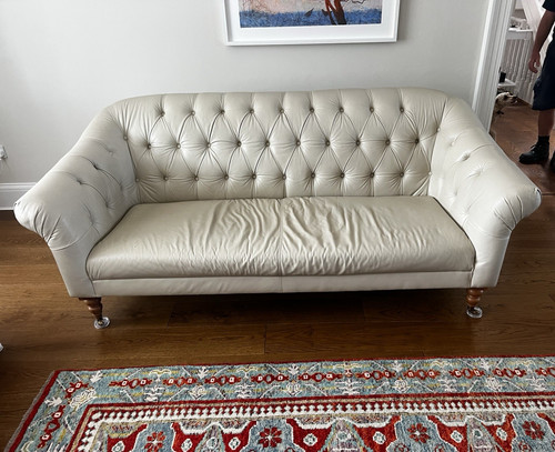Marks spencer cream leather - marks,