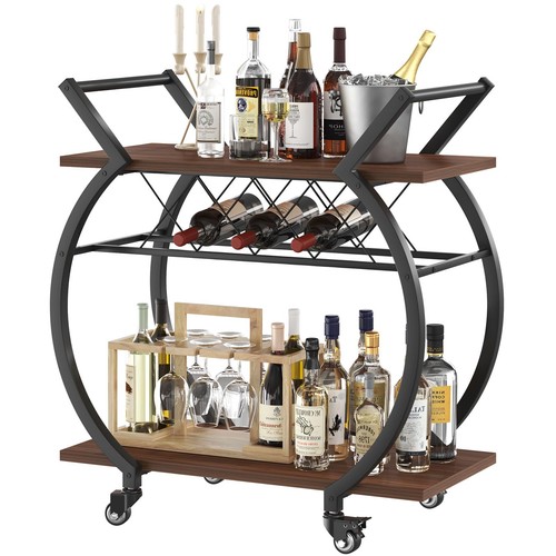 Lvb modern bar cart - lvb,