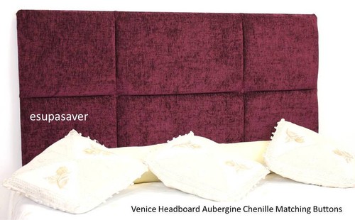 Venice bed headboard chenille - headboard,