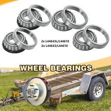 4X TRAILER 1" INCH TAPER WHEEL