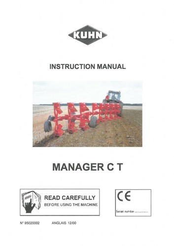 Kuhn reversible plough - kuhn, manager