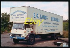 Lorry Truck Photo,  Bedford TK,  S.G. James Removels