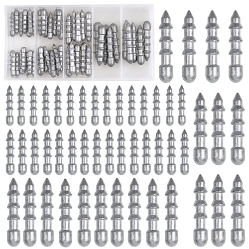 50pcs fishing nail weights - 50pcs, kit