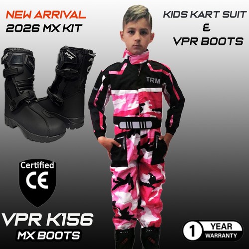 Vpr kids motocross boots - kids, ce