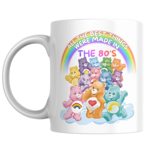 Care bears mug - 40th, birthday
