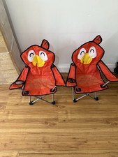 Squishmallows Kids Garden Folding Patio Chair With Safety Lock Indoor/Outdoor