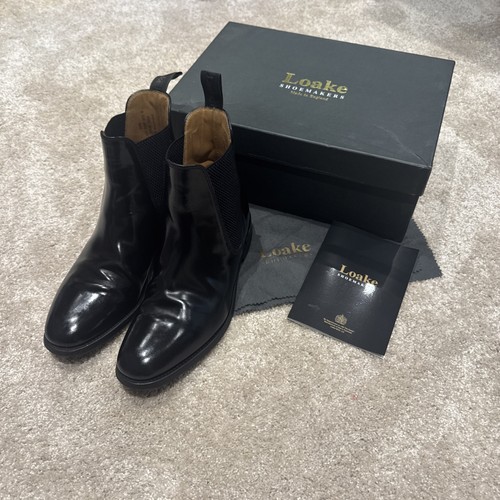 Loake 290b black - loake,
