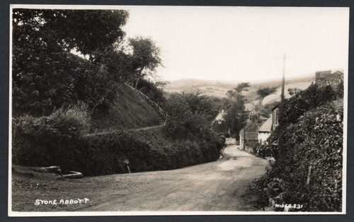 Postcard stoke abbott - postcard, nr
