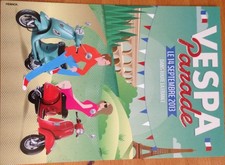 Vespa Parade - 10x15cm - Carte