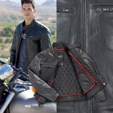 Triumph Wykin mens leather