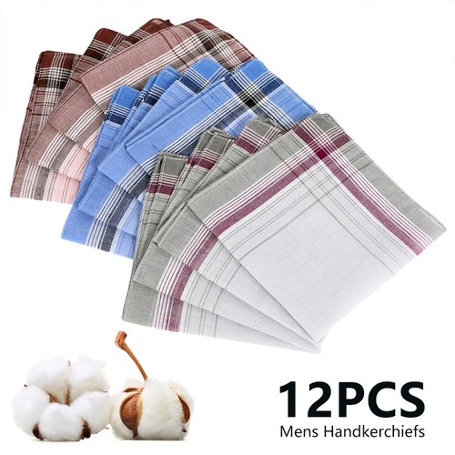 Men handkerchiefs 12 pack - -,