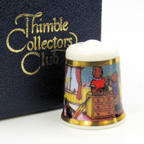 Thimble collectors club - thimble, 'busy