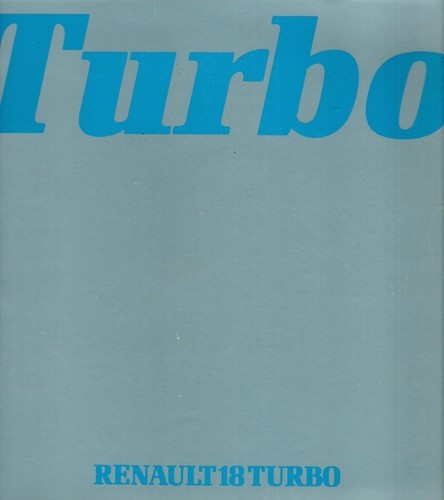 Renault turbo 1981 uk - renault,