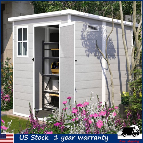 6x6 resin storage shed - 6x6,