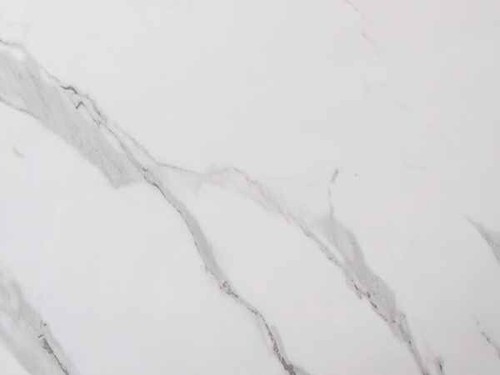 Carrara marble kitchen - marble,
