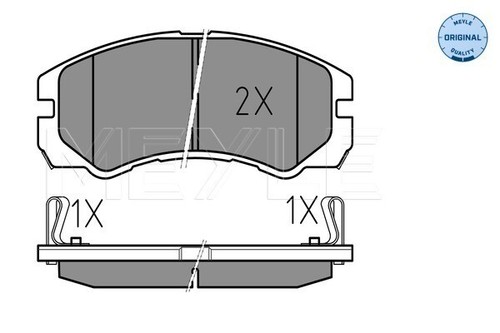 Meyle 025 218 - brake, pad