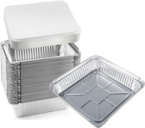 Aluminium foil trays silver - foil,