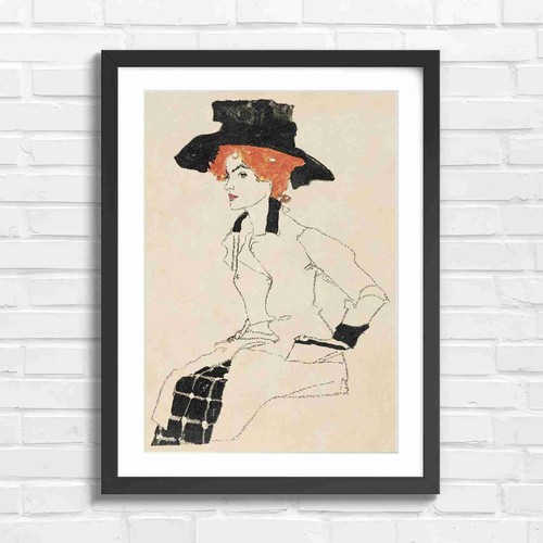 Art nouveau fashion girl - art,
