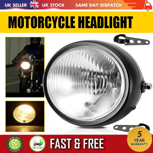 Front motorcycle headlight - 6",