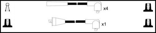 Intermotor ignition lead - ignition, set