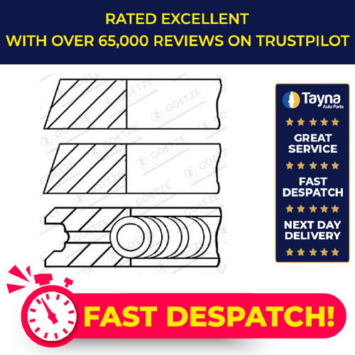Piston rings kit single - kit, (single