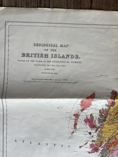 Original geological map the - geological,