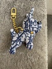 Christian Dior Dog Key Ring Bag Charm