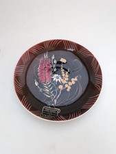 Decorative Australian Vande Plate Of Local Port Macquarie Flowers 16.5cm