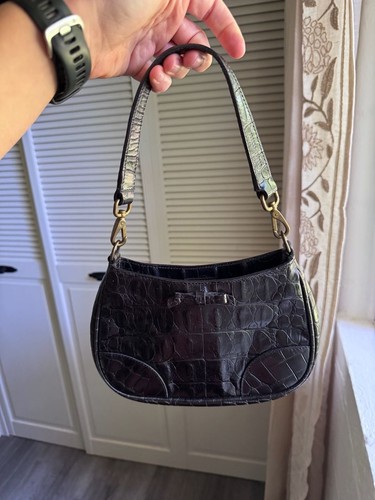Miu brown croc - miu,
