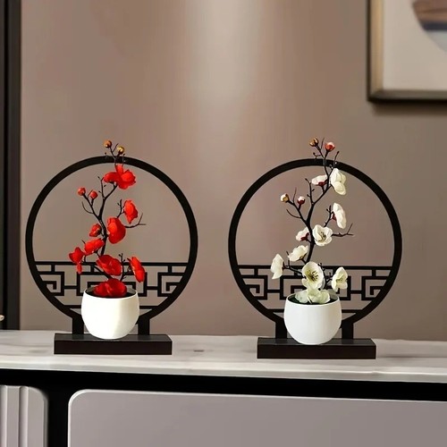 Artificial plum blossom bonsai - plum,