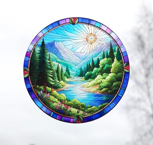 Scenic decorative stained - scenic,