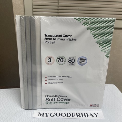 Unibind transparent cover 5mm - cover,