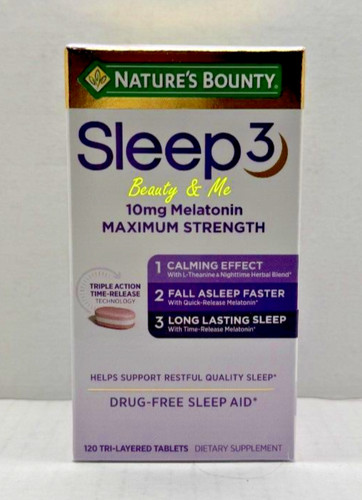 Nature bounty sleep3 10mg - bounty,