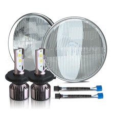 Classic Car 7" Domed Lens H4