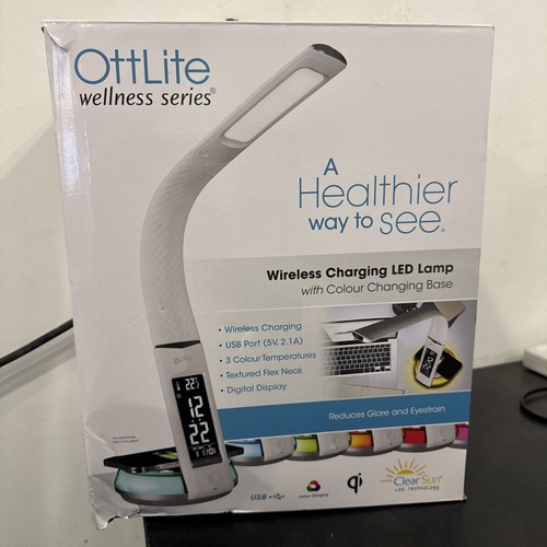 Ottlite wellness led desk lamp - wellness,