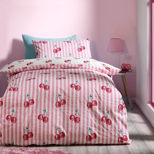 Disco cherries duvet cover - disco,