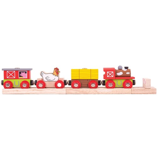 Bigjigs rail farmyard wooden - bigjigs,