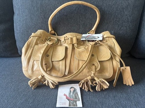 Dents tan genuine leather - genuine,