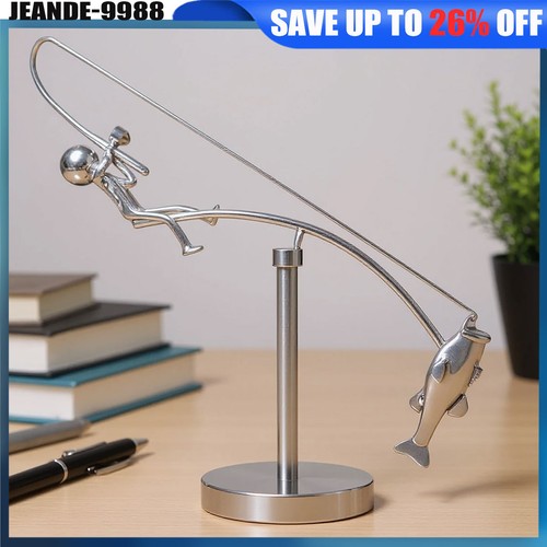 Kinetic fishing sculpture the - fishing,