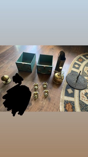Vintage brass salvage - salvage, job