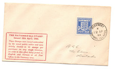 Guernsey 1944 fdc 2 d - guernsey,