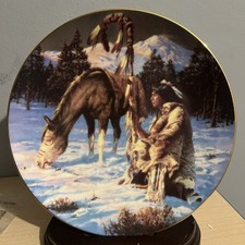 Indian Warrior Plate -