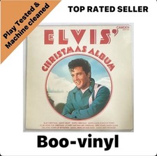 Elvis Presley "Elvis' Christmas Album" Vinyl LP Record EX / EX Condition