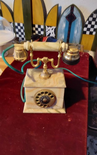 Telephone onyx marble vintage - marble,