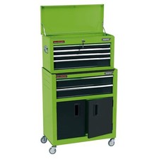 Draper 24" Combined Roller Cabinet and Tool Chest (6 Drawers)